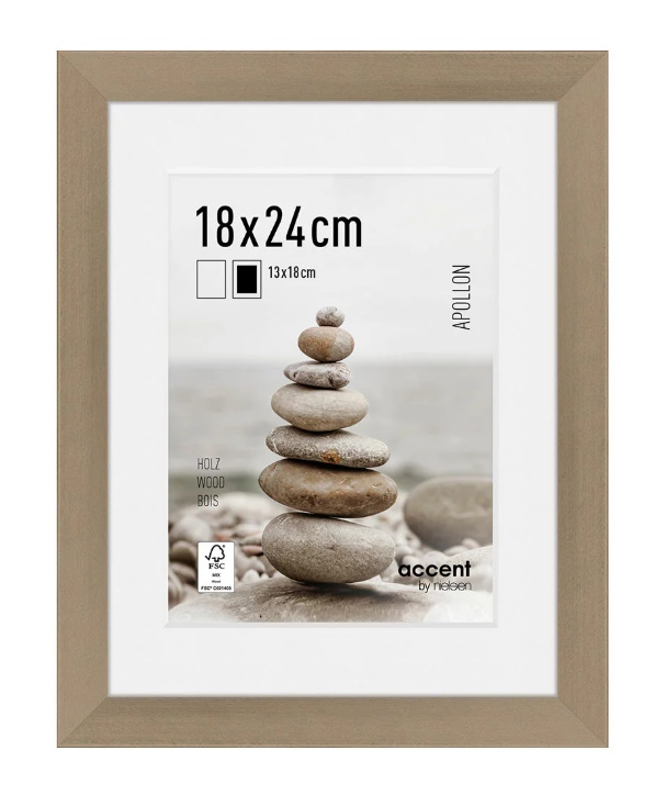 MARCO PLATA APOLLON 18x24 (10x15)