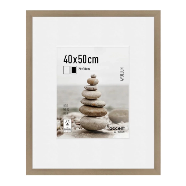 MARCO PLATA APOLLON 40x50 (24x30)